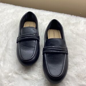 London Fog Mrycella Black Loafers